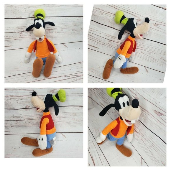 Disney Goofy Beanbag Plush Toy Stuffed Animal 11" Mickey’s Pal - Picture 3 of 12